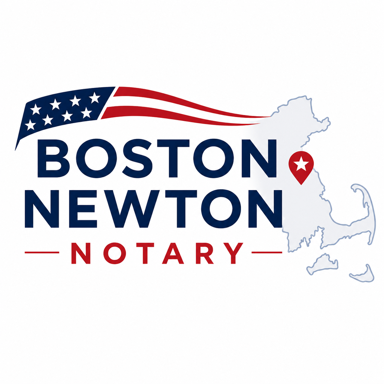 Boston Newton Notary Logo